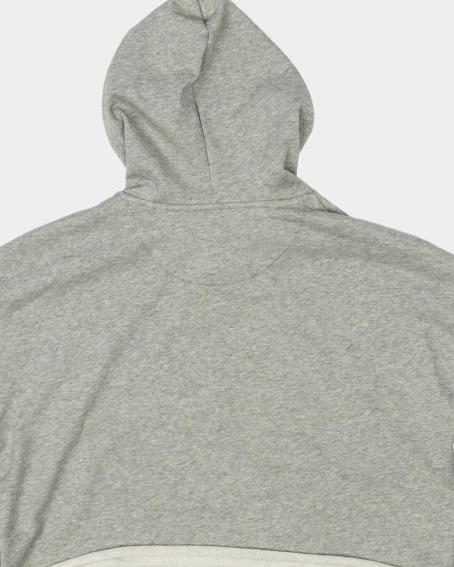 Expansive Cropped Hoodie - Grey
